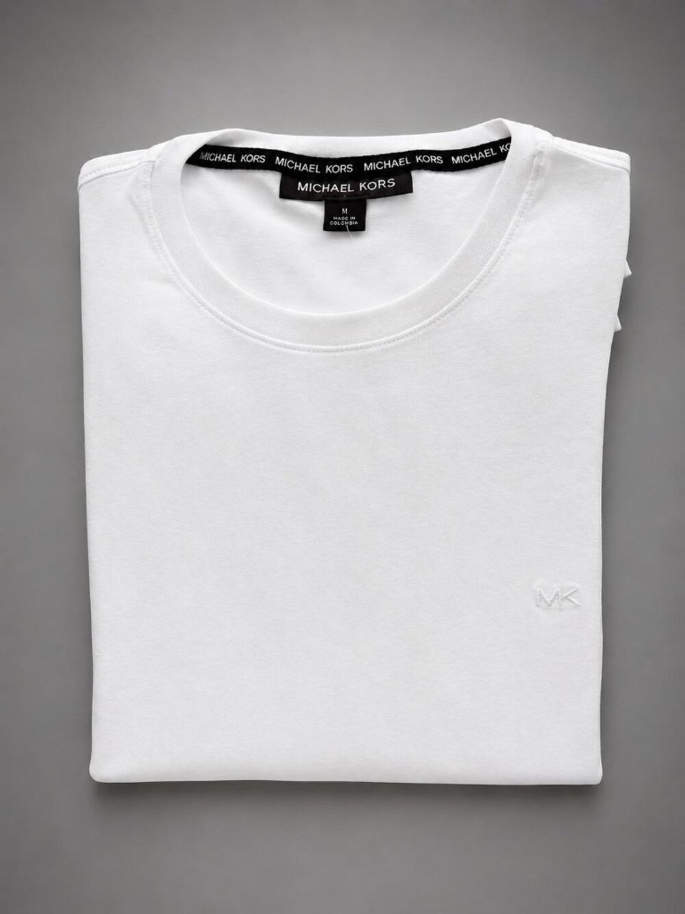 Shirt for Men Michael Kors White T-Shirt Size L, New with Tags - Moda Journey
